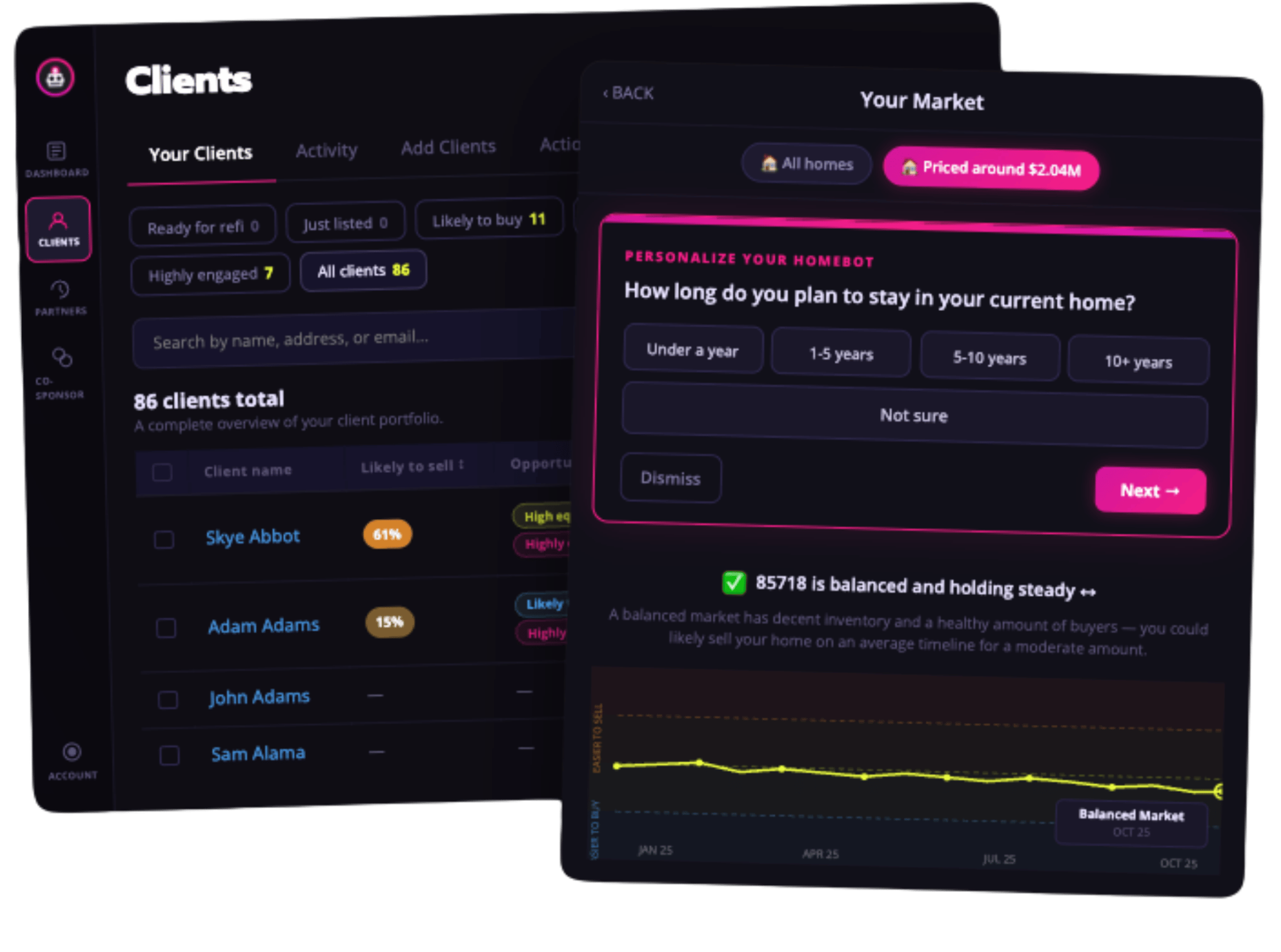homebot homeowner check-in feature