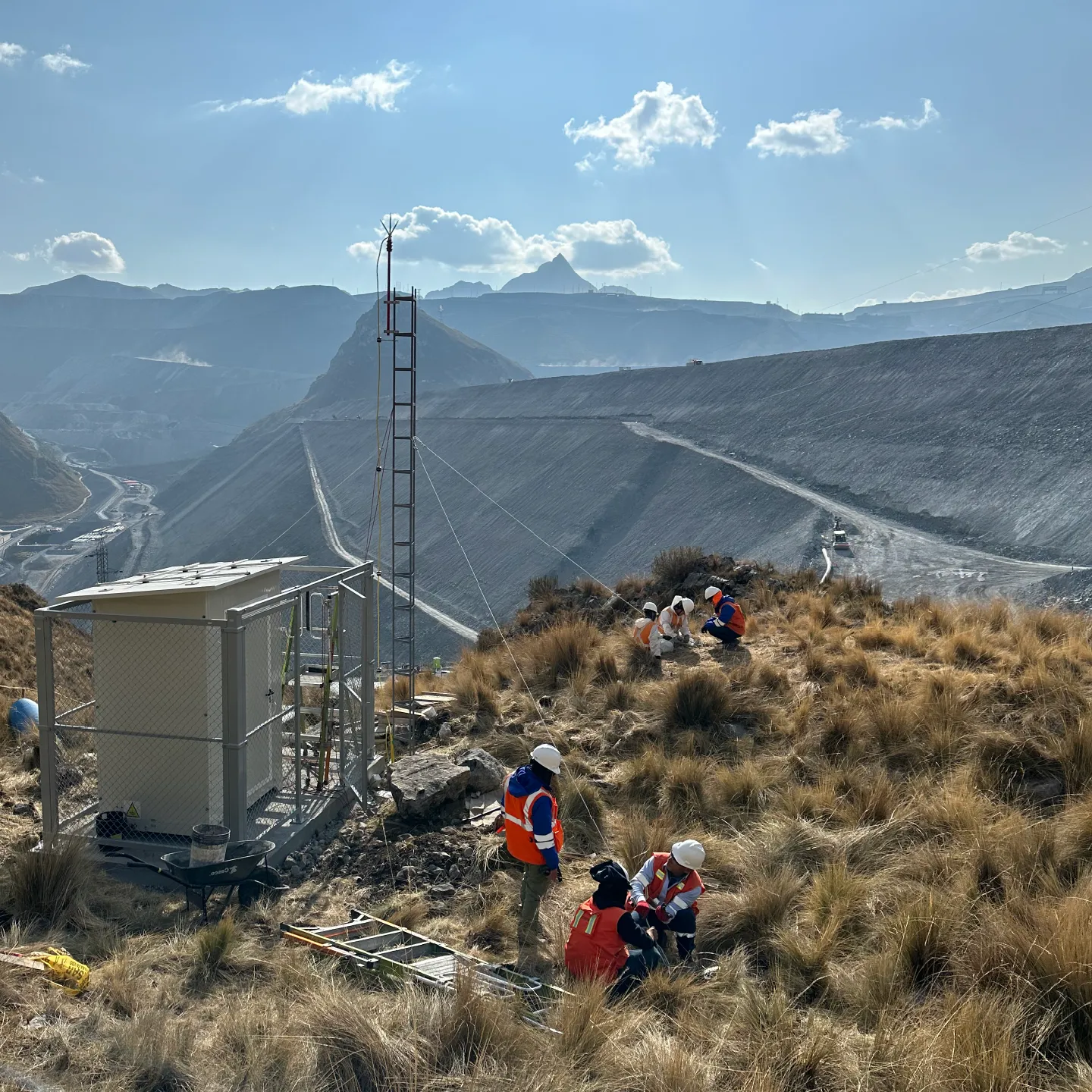 Mina Antamina - Proyectoi minería Ingetec