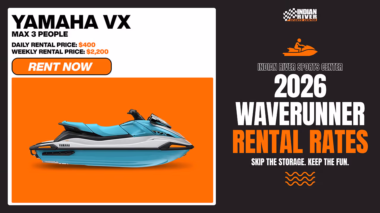 Promotion for Waverunner Rentals for 2026