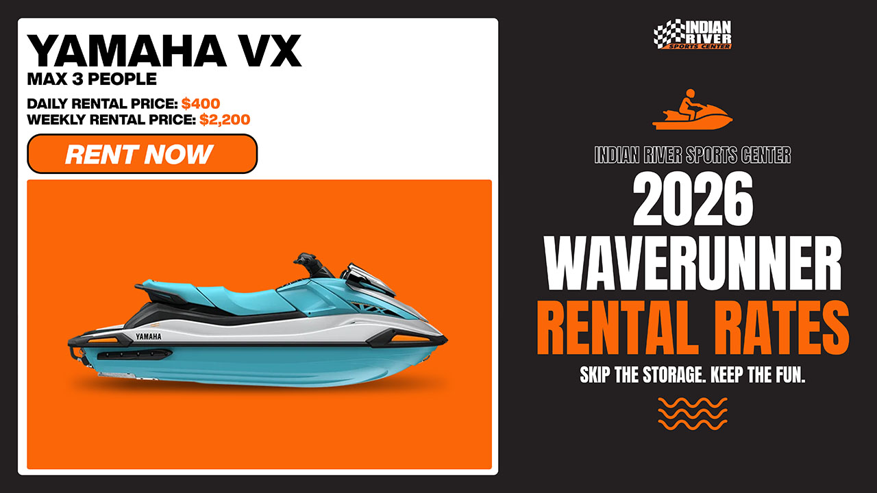 Promotion for Waverunner Rentals for 2026