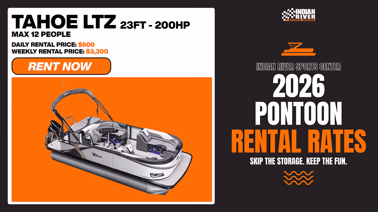 Pontoon Rentals for '26