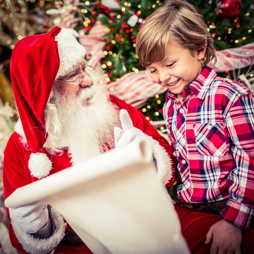Santa Photos at Collingwood Leisure Club Christmas Market