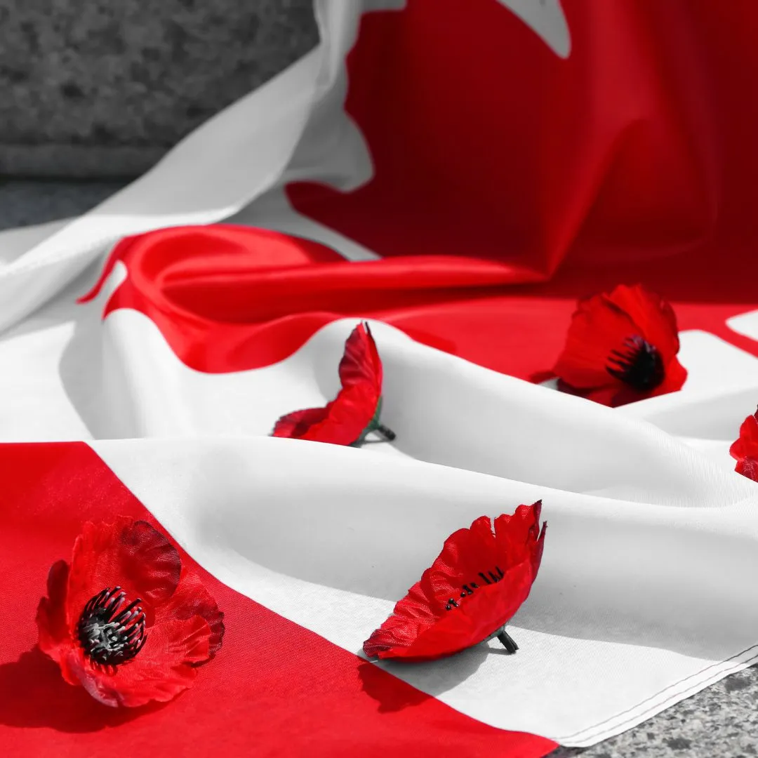 Remembrance Day Ceremony at Meaford Cenotaph 2024