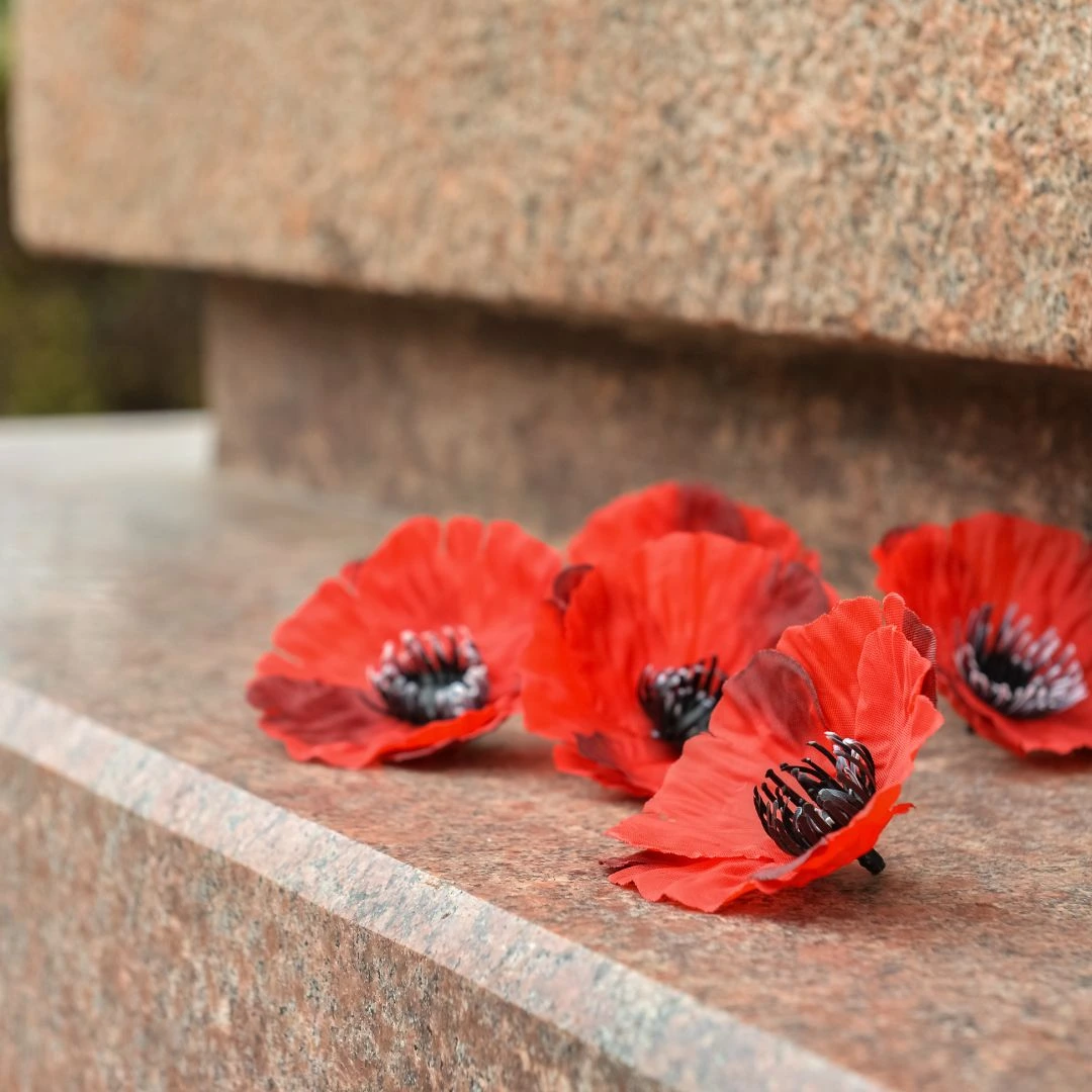 Remembrance Day Ceremony at the Clearview Administration Centre Cenotaph