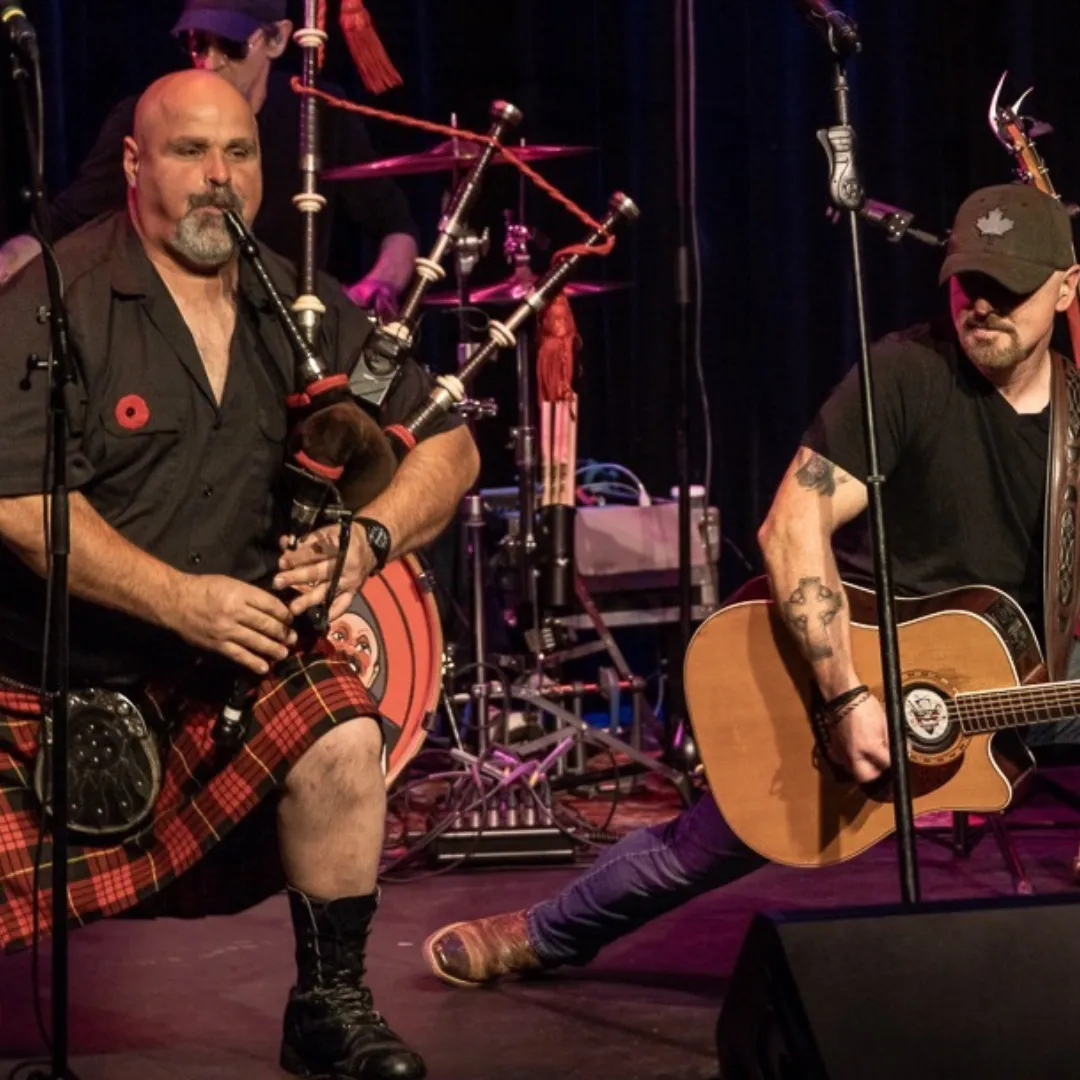 Mudmen at the Collingwood Shipyard Amphitheatre
