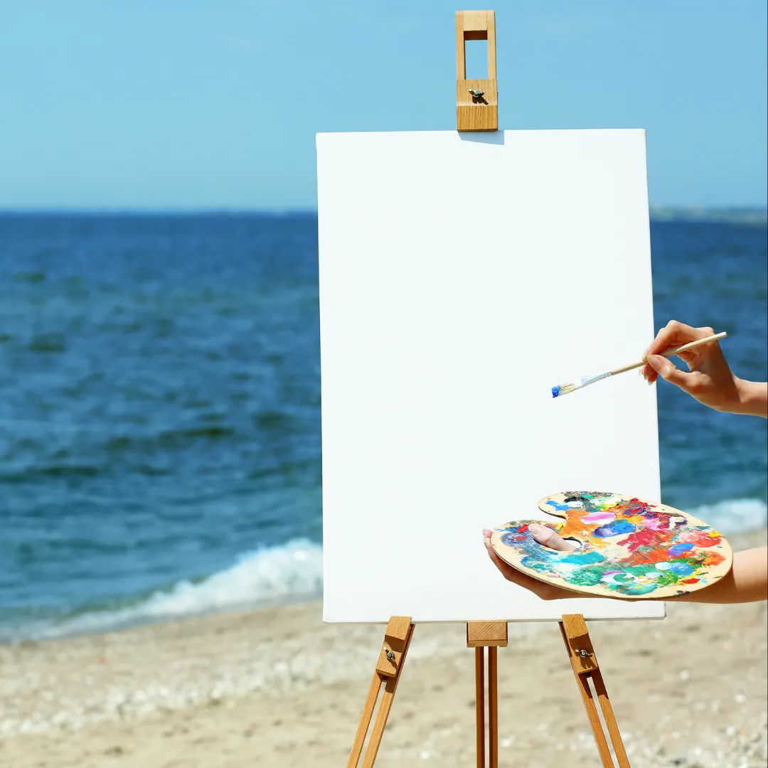 Golden Hour Beach Paint & Picnic