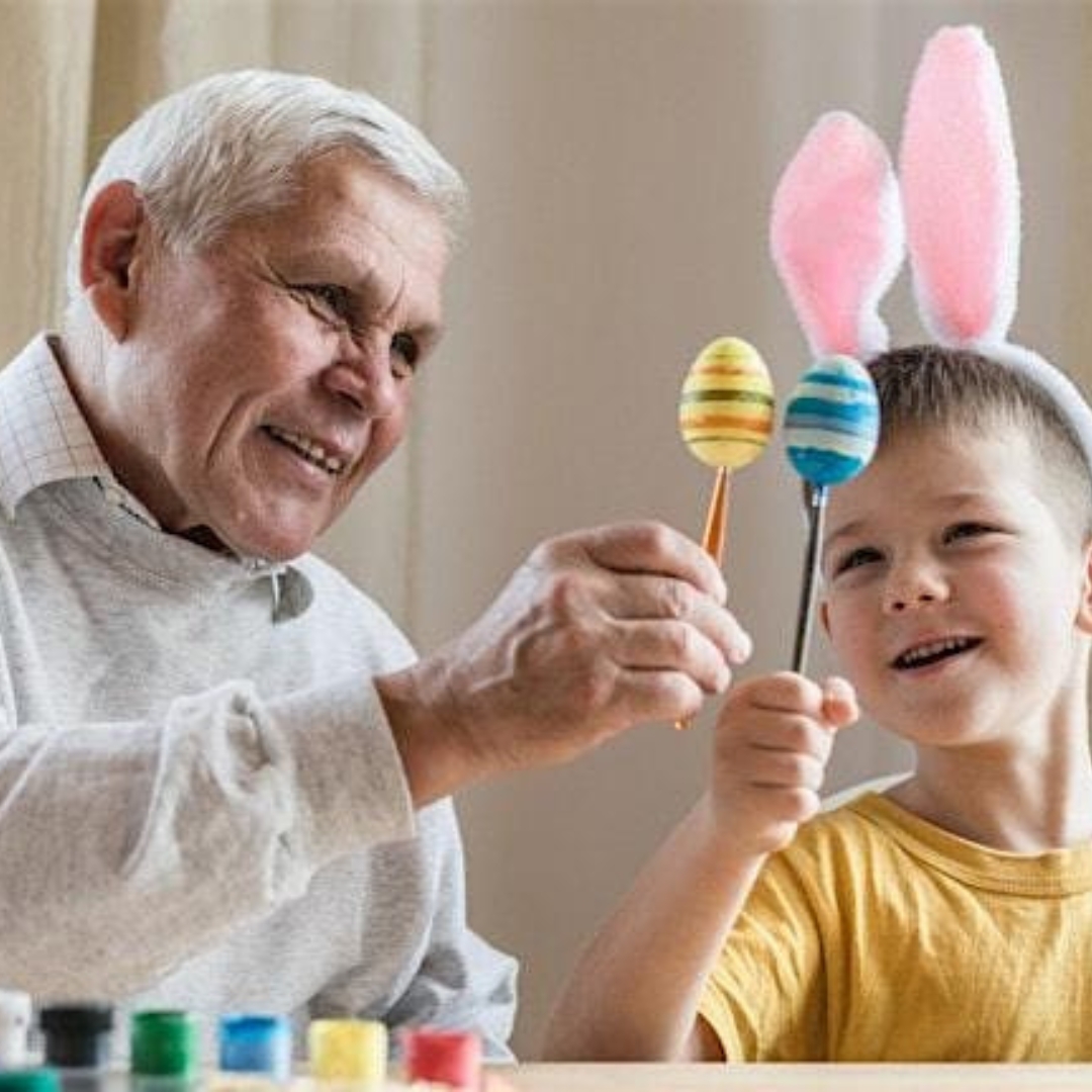 Homeschool Hop and Hunt Intergenerational Easter