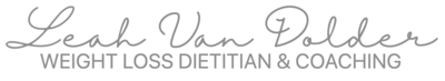 Leah Van Dolder Coaching Ltd. Nutrition & Weight Loss Coaching