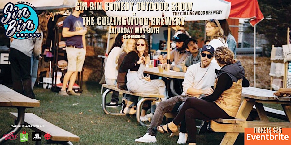 Sin Bin Comedy Outdoor Show at The Collingwood Brewery