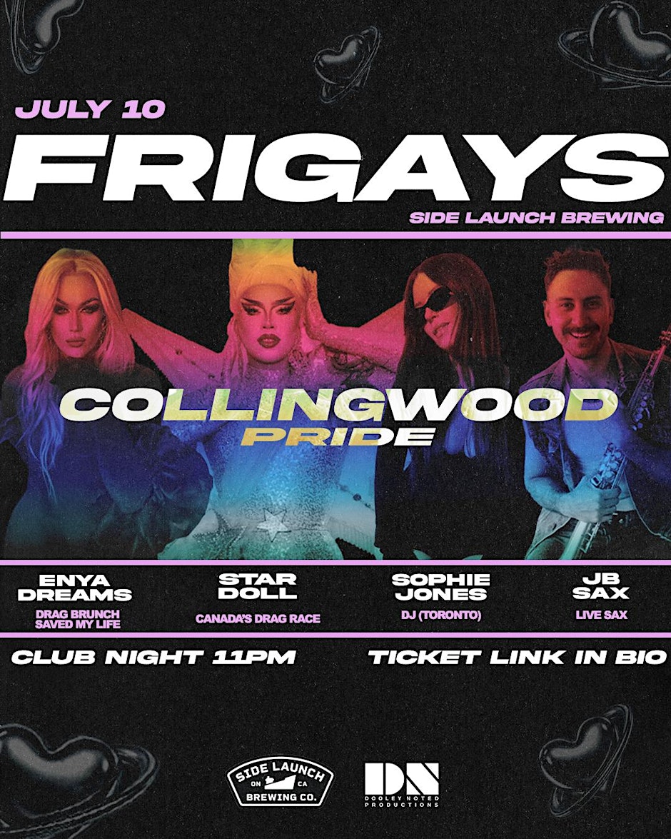 FRIGAYS - COLLINGWOOD PRIDE
