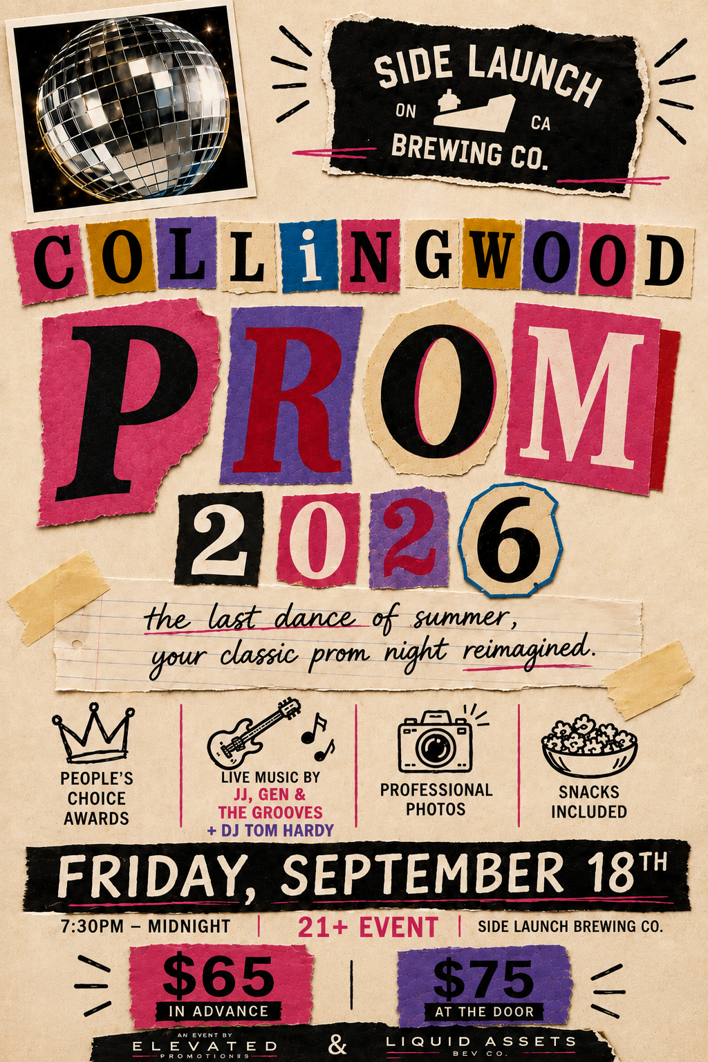 Collingwood Prom 2026