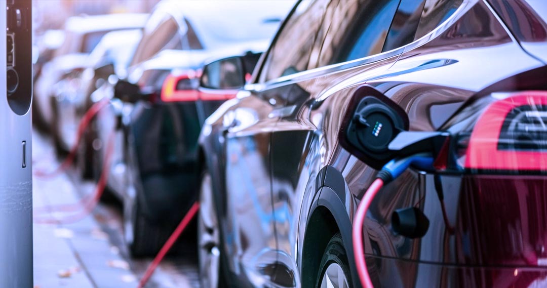 Municipal electric fleet charging depot