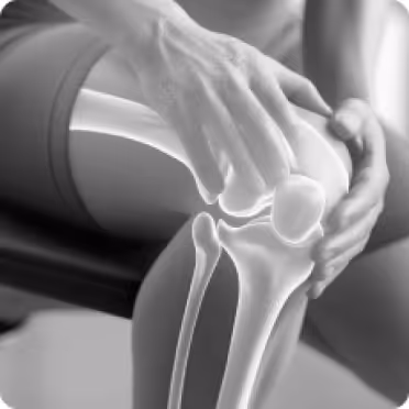 This image is representing a knee pain that the client may have