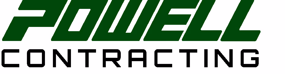 This image is representing  Powell contracting logo 