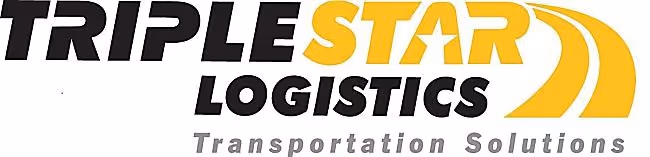 This image is representing Tripple star logistics - transportation solution logo 