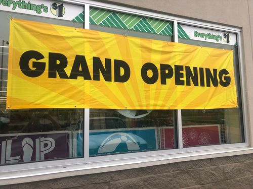 Dollar General Grand Opening Banner