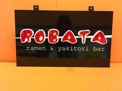 Robata Ramen Custom Sign