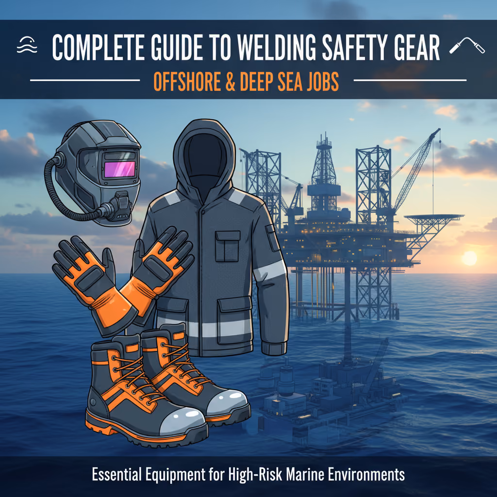 Complete Guide to Welding Safety Gear for Offshore & Deep Sea Jobs