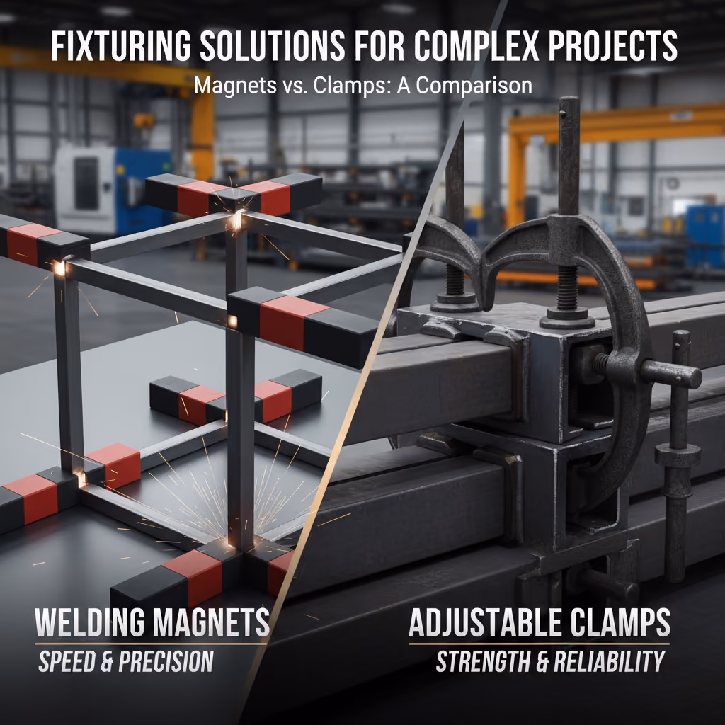 Welding Magnets vs Adjustable Clamps: Which Is Better for Complex Projects?