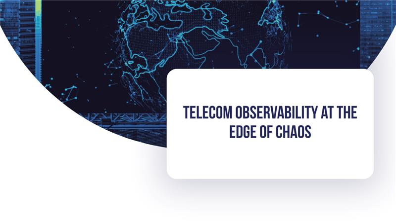 Telecom Observability at the Edge of Chaos