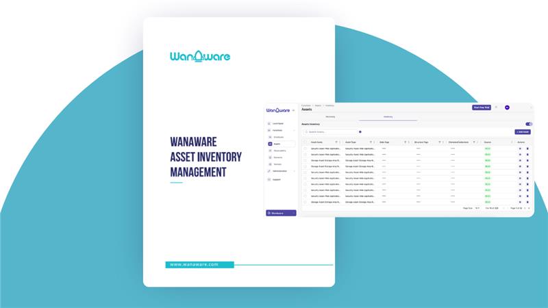 WanAware Asset Inventory Management