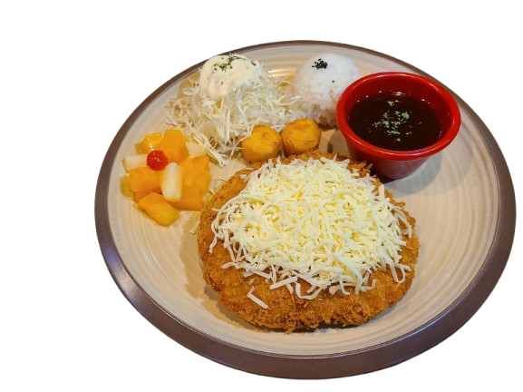 엉클존슨부대찌개의 눈꽃치즈돈가스 사진입니다.