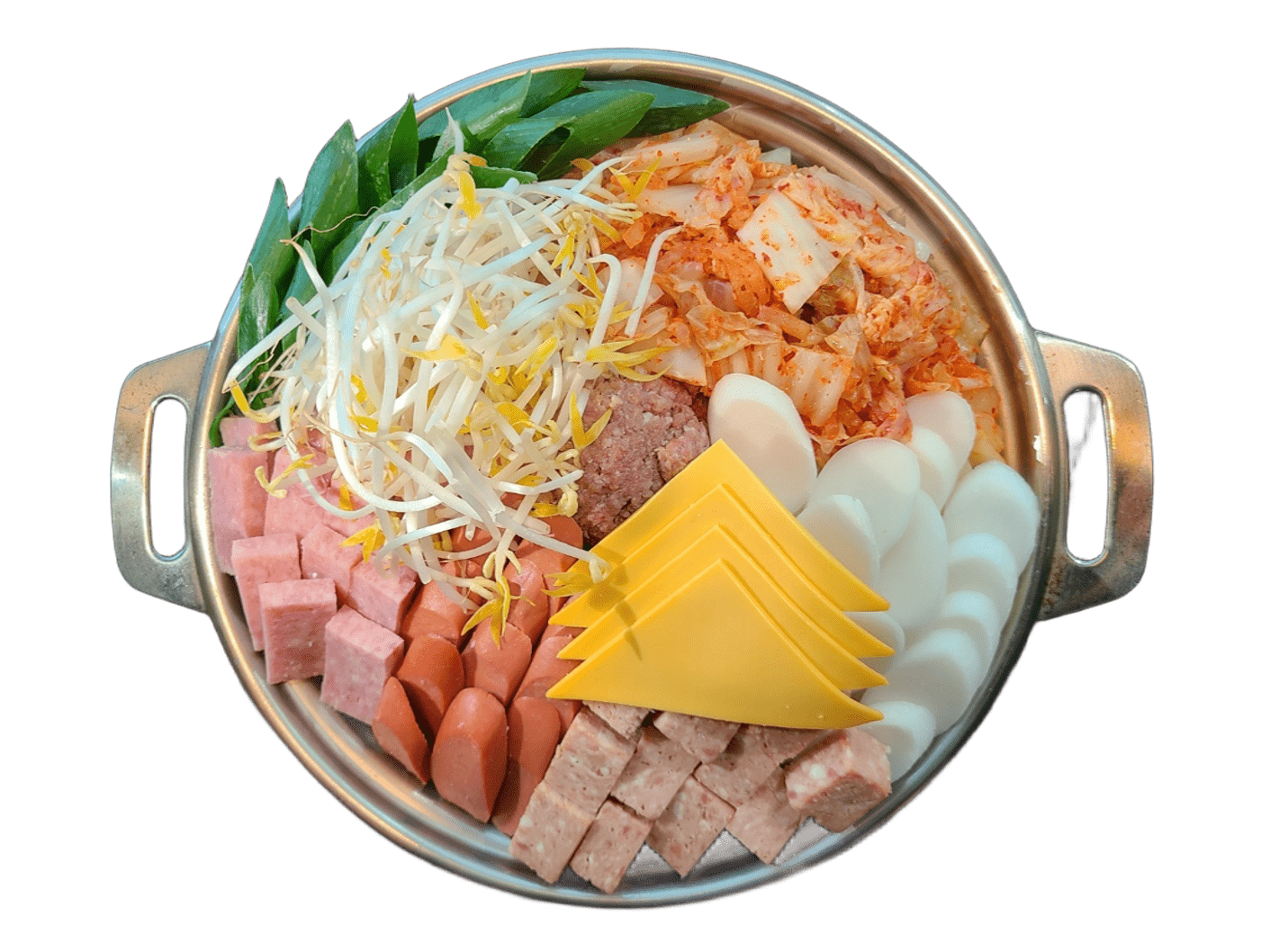 엉클존슨부대찌개의 한국식부대찌개 사진입니다.