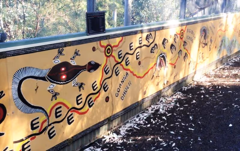 Mural - Tamworth Adventure Playground