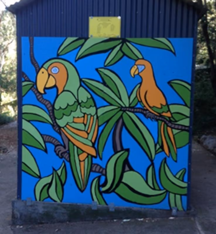 Mural - Tamworth Marsupial Park