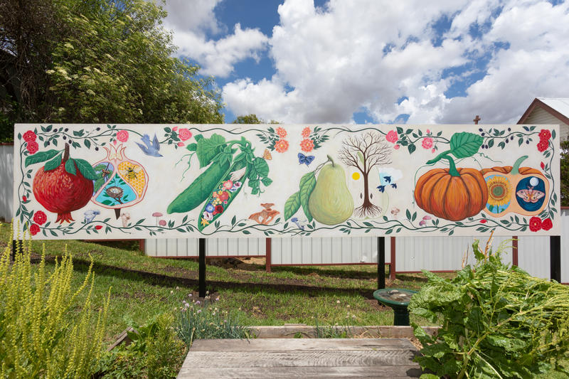 Nundle Community Garden Mural_photography by Steve Gonsalves
