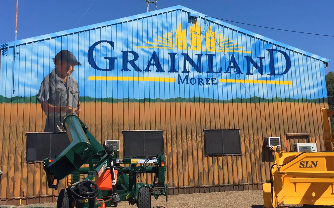 Grainland mural