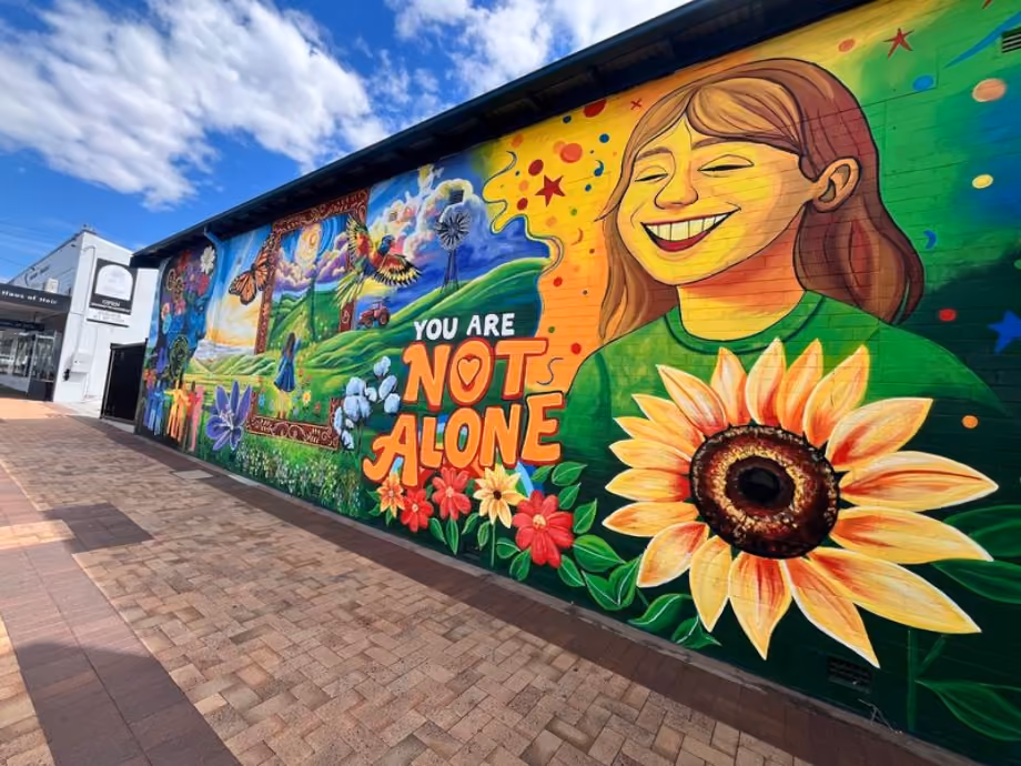 Youth Mental Health Street Art