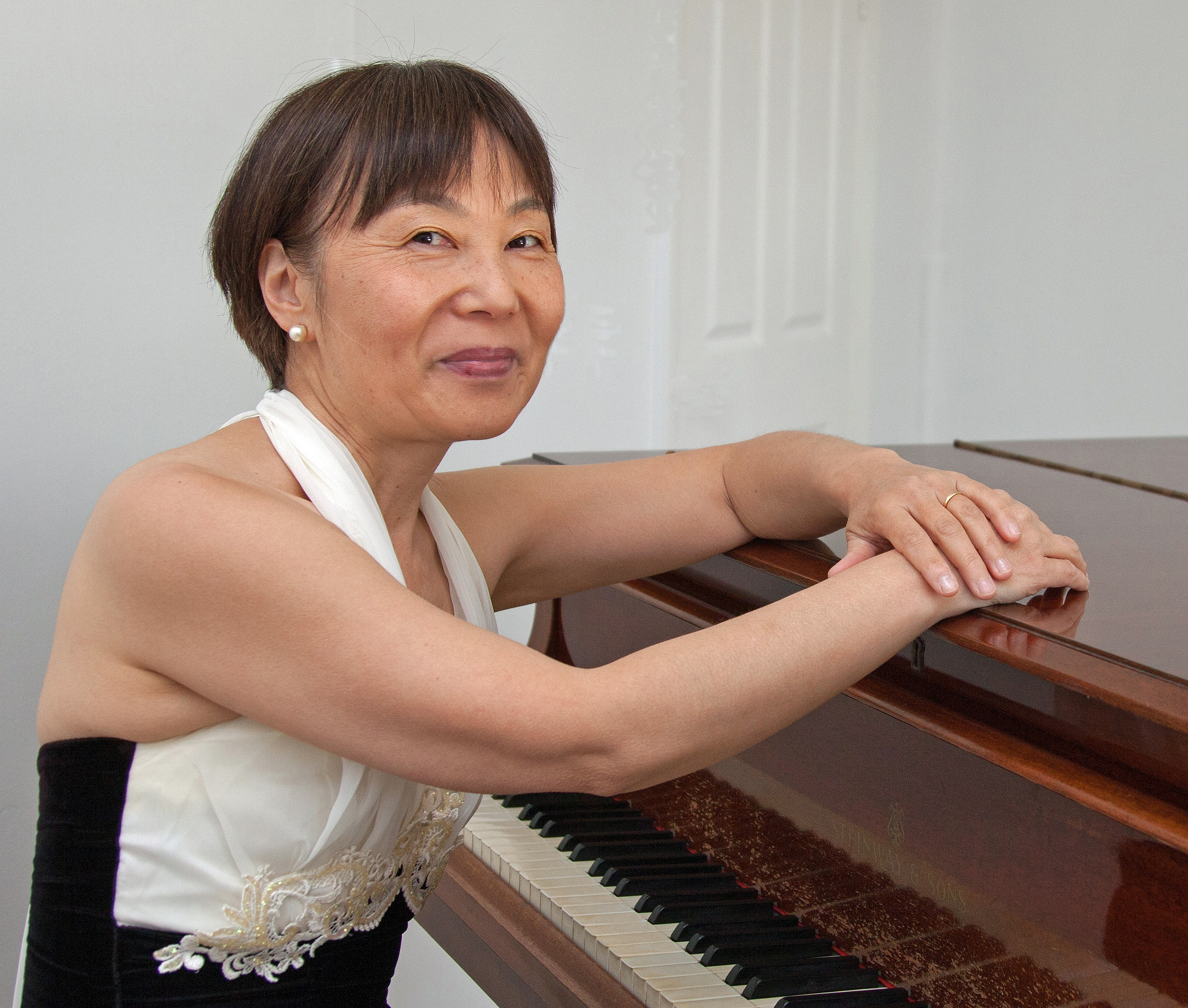 Keiko at her Piano