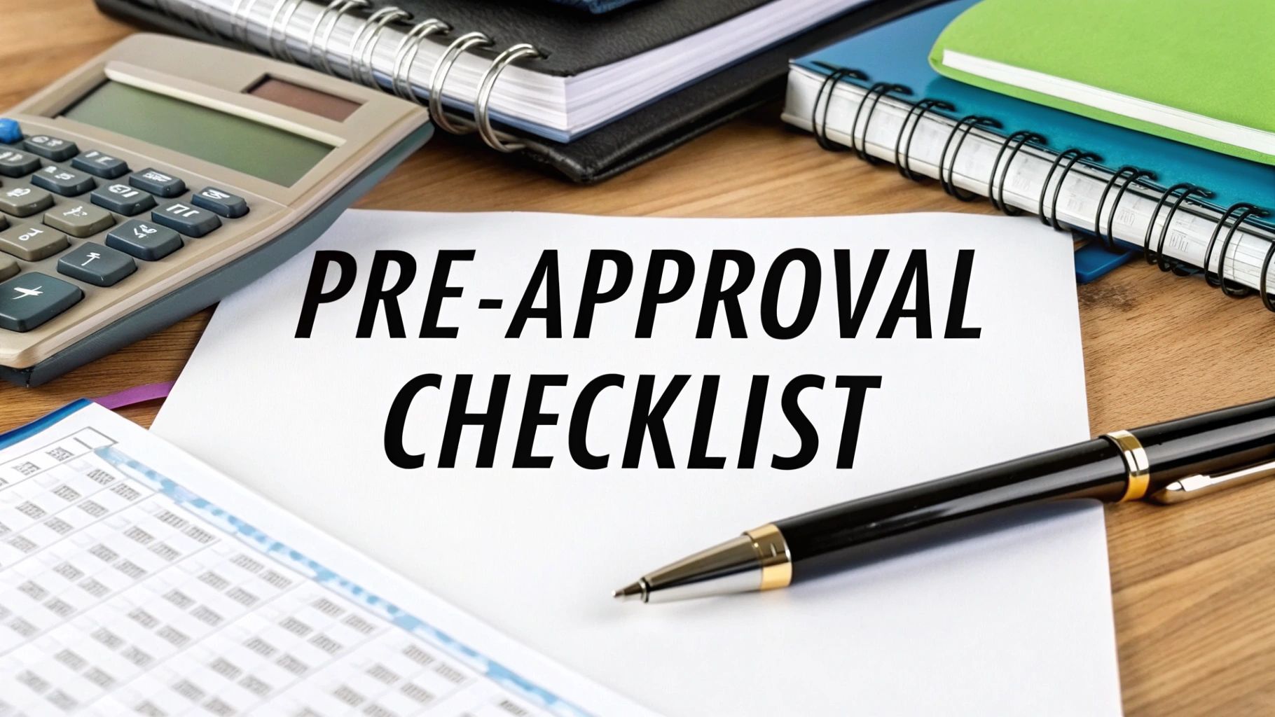 Your Ultimate Mortgage Pre Approval Checklist for 2025