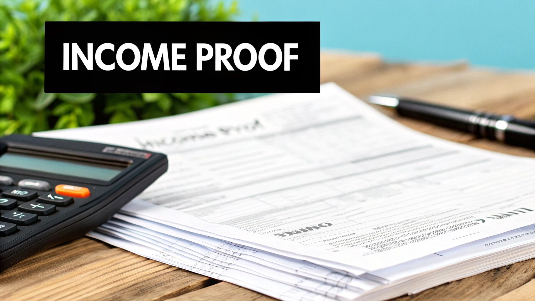 Income Documentation and Employment Verification
