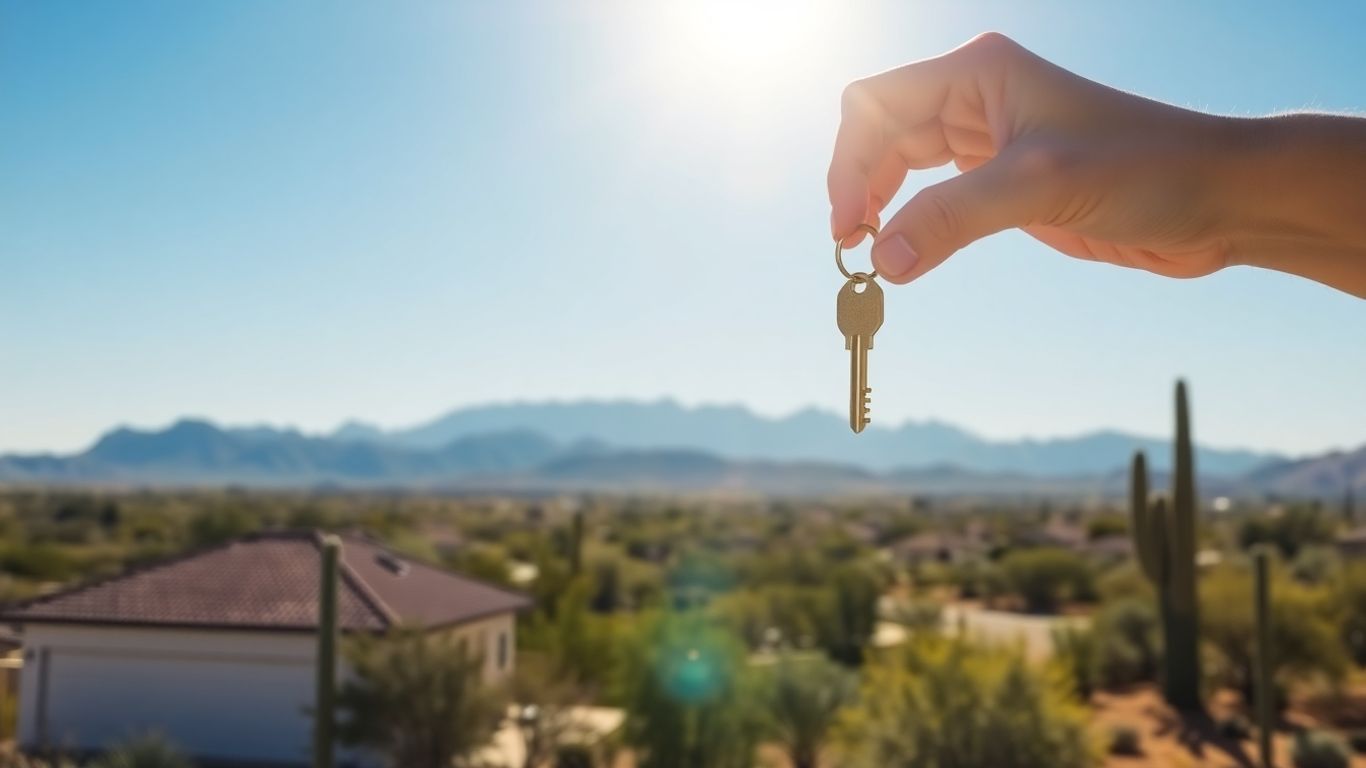 Arizona house key refinance savings opportunity
