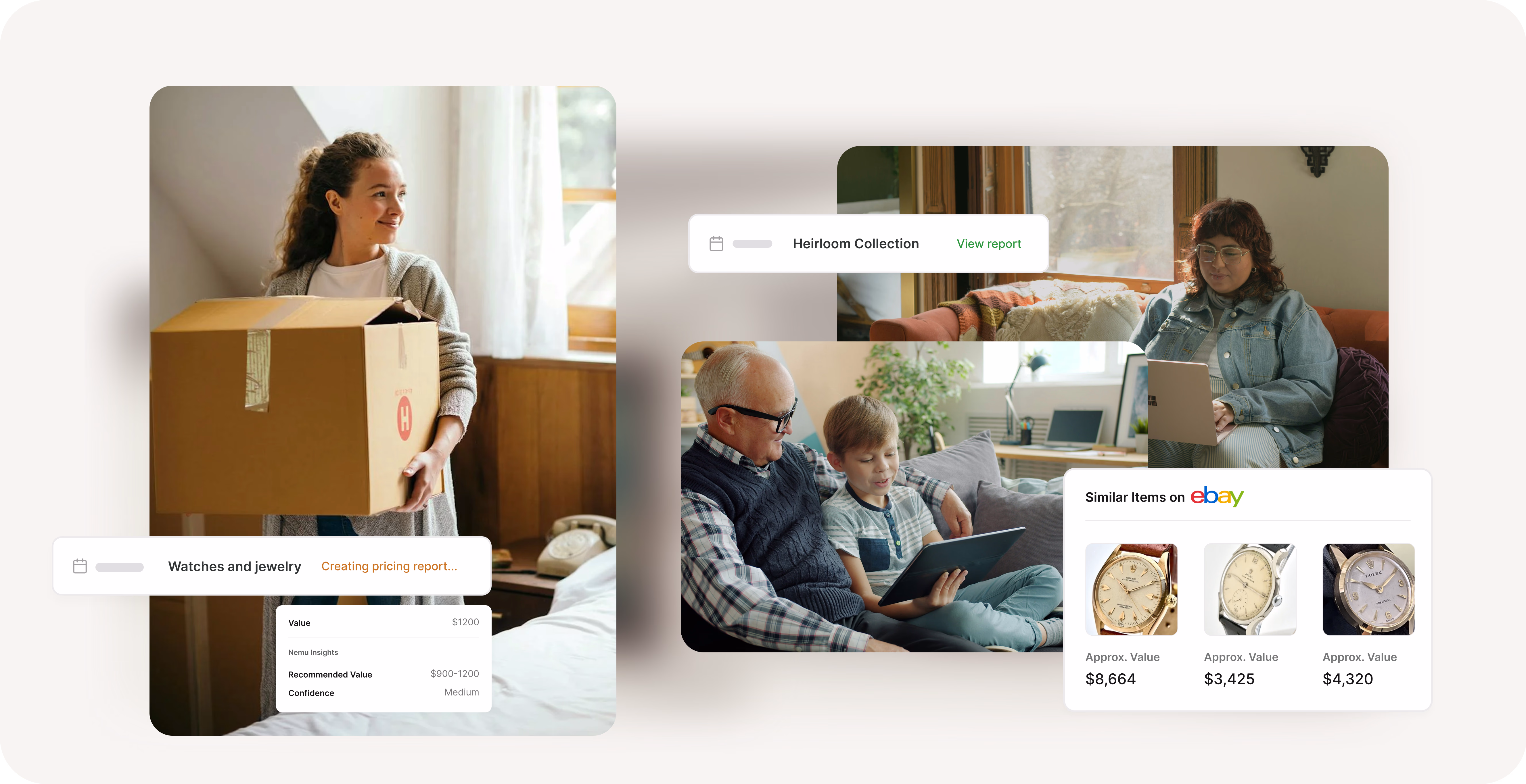 Convenient ways to get price estimates for your stuff