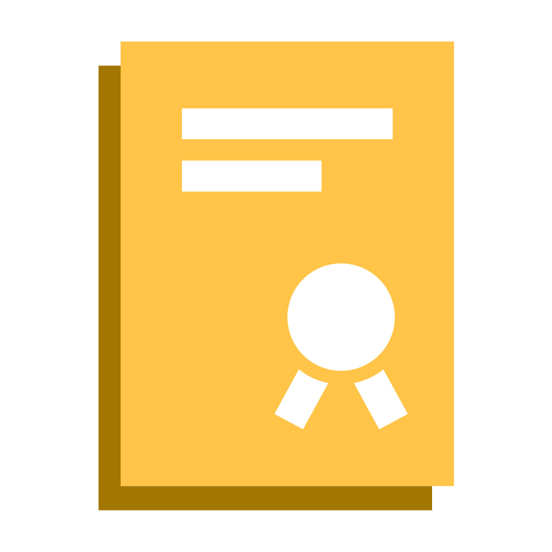 An icon representing a golden record