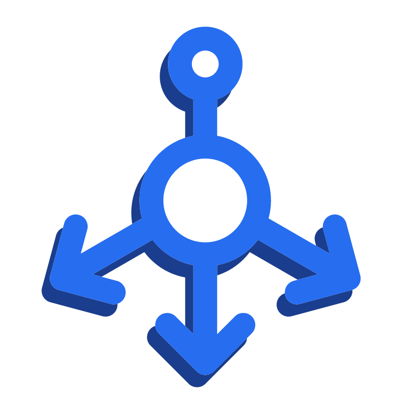 An Icon representing ingesting data