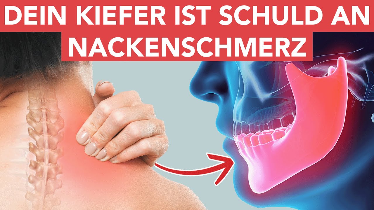 Kiefer entspannen: Hilfe bei Nackenverspannungen und Zähneknirschen