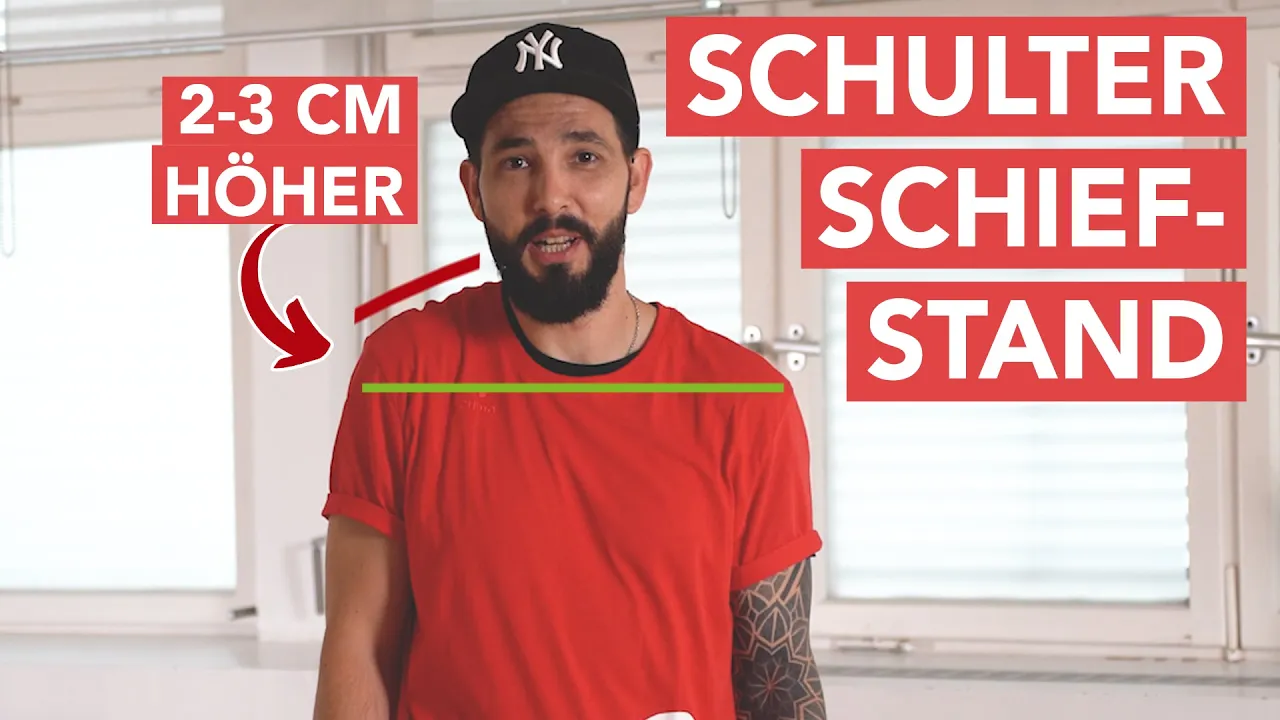 Schulterschiefstand korrigieren: Übungen für ausgeglichene Schultern