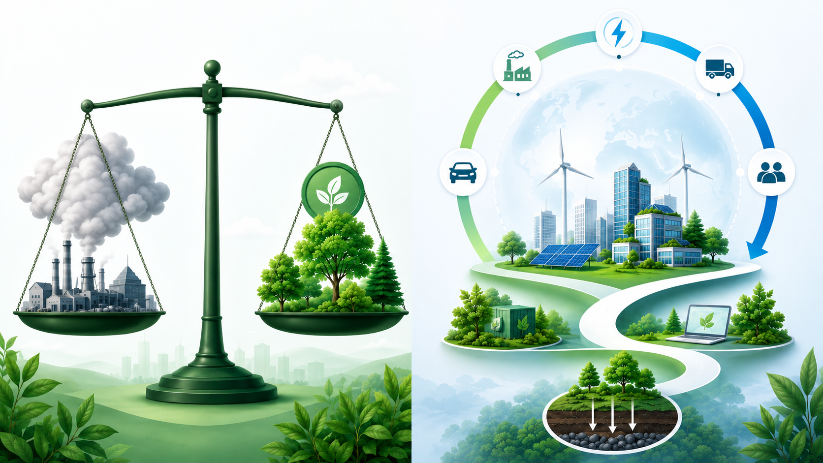 Carbon Neutrality vs Net Zero ต่างกันอย่างไร? เข้าใจให้ชัดก่อนวางกลยุทธ์ความยั่งยืน