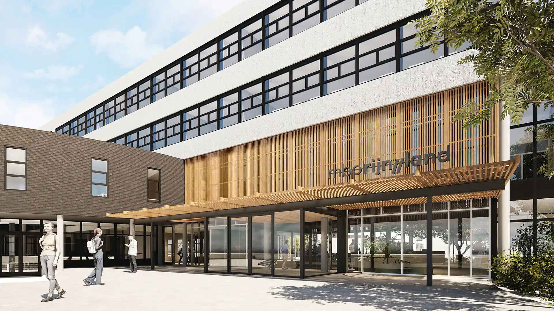 Nieuwe entreezone voor mboRijnland locatie Gouda