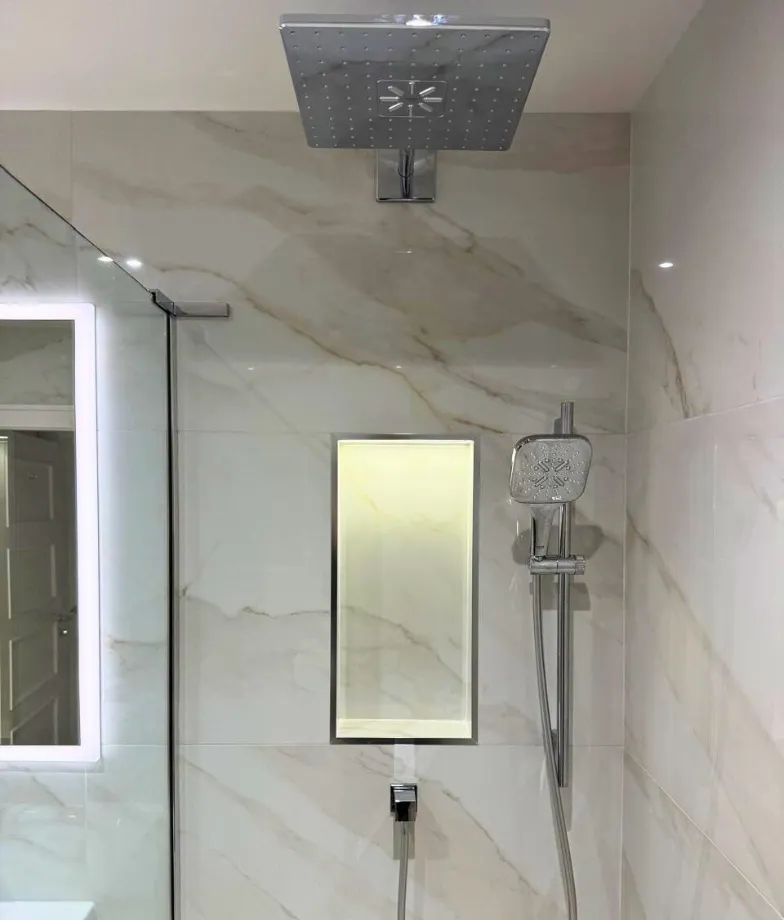 Modern bathroom after