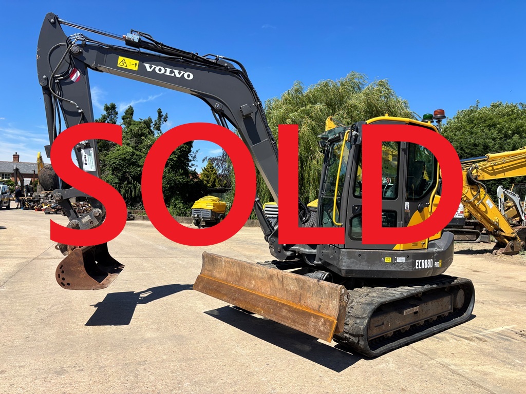 2023 2023 Volvo Ecr88d (2023) for sale in Kirkby Underwood, Bourne, Lincolnshire