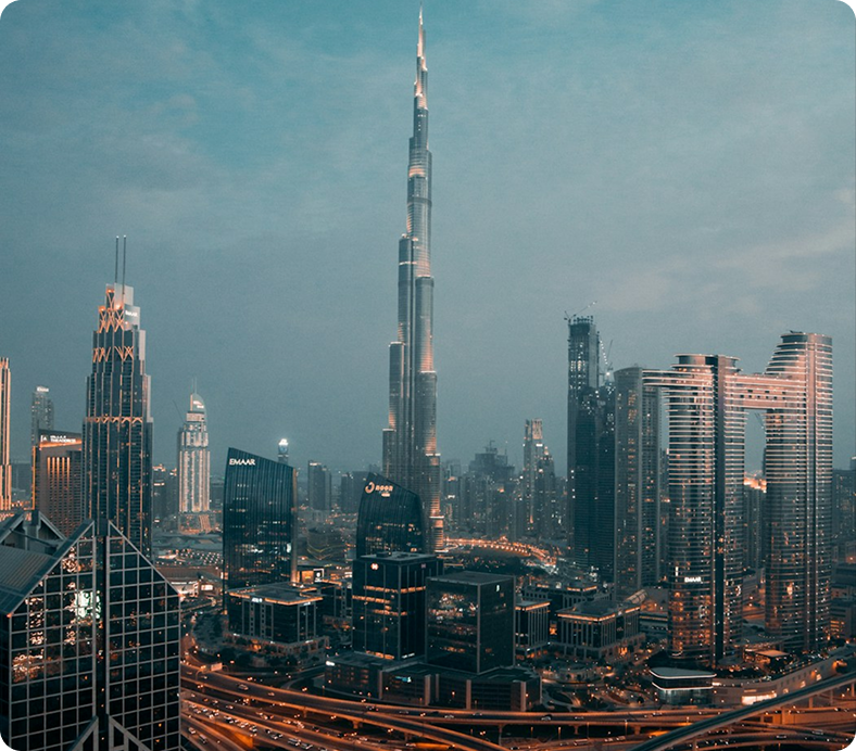 Dubai location and team