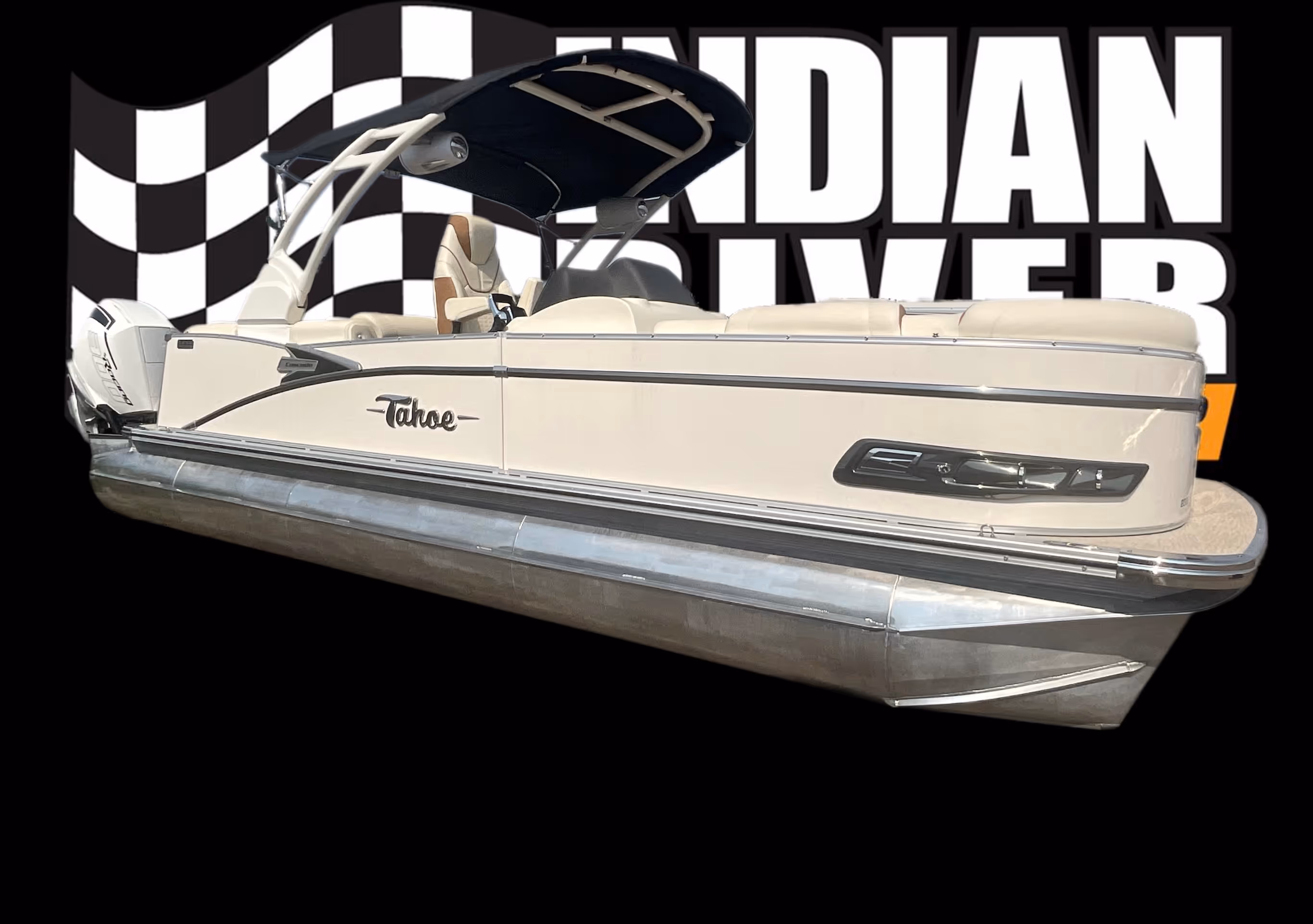 2023 TAHOE CASCADE QUAD LOUNGER — TWIN 300 RACING MOTORS — 23 FEET