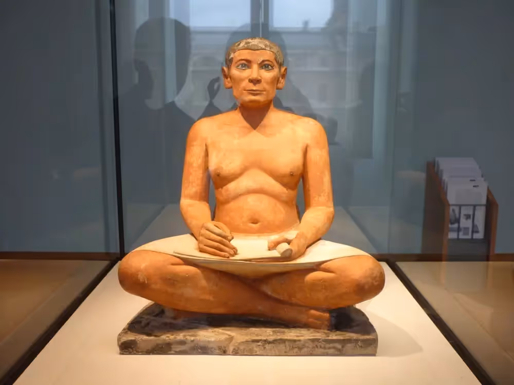 Musée du Louvre : le Scribe