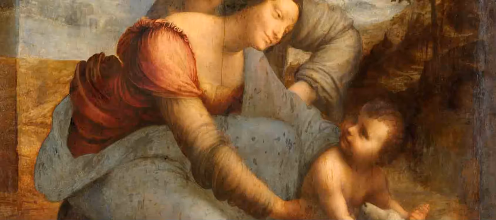 Musée du Louvre : la Vierge de Léonard de Vinci