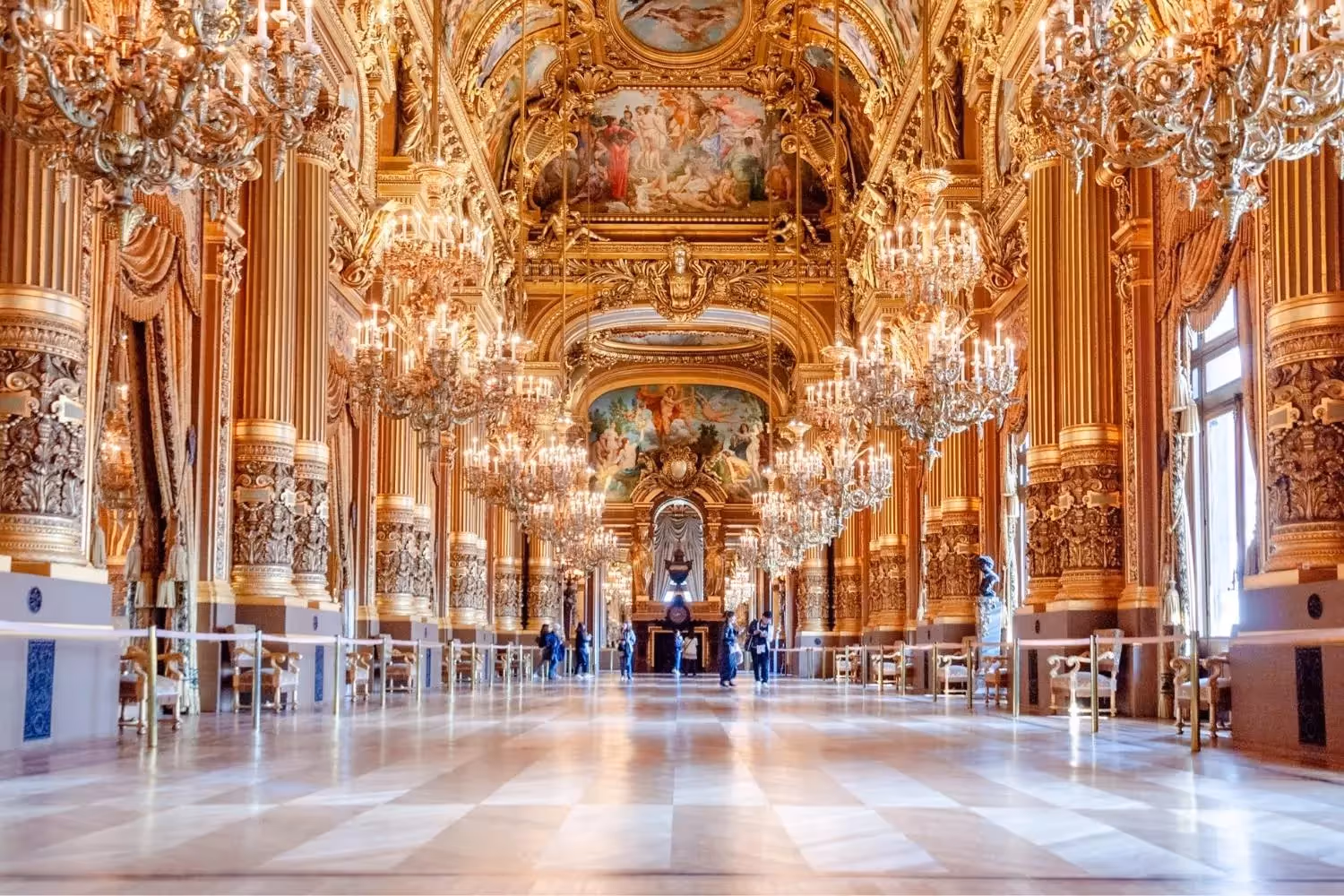 Classe de découverte Paris Antoinette : sortie scolaire à l'Opéra Garnier